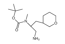 CarbaMic acid, N-[(1S)-1-(aMinoMethyl)-2-[(3R)-tetrahydro-2H-pyran-3-yl]ethyl]-N-Methyl-, 1,1-diMethylethyl ester