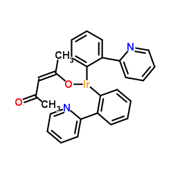 乙酰丙酮酸二(2-苯基吡啶)铱(III)