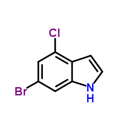 6-溴-4-氯-1H-吲哚 (885519-01-7)