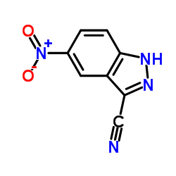 5-硝基-1H-吲唑-3-甲腈
