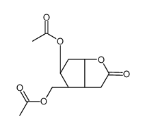((3aR,4S,6aS)-5-乙酰氧基-2-氧代六氢-2H-环戊并[b]呋喃-4-基)甲基 乙酸酯 (62939-82-6)
