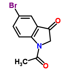 1-乙酰基-5-溴吲哚-3-酮 (106698-07-1)