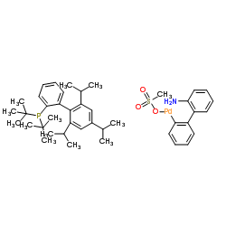 甲烷磺酸(2-二叔丁基膦基-2',4',6'-三异丙基-1,1'-联苯基)(2'-氨基-1,1'-联苯-2-基)钯(II)