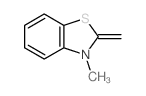2,3-二氢-3-甲基-2-亚甲基苯并噻唑