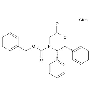 苄基(2R,3S)-6-氧代-2,3-二苯基吗啉-4-羧酸酯