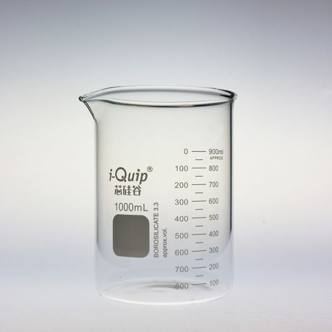 玻璃烧杯 高硼硅玻璃 3.3料 芯硅谷