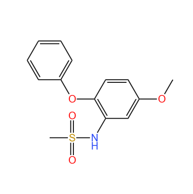 N-(5-甲氧基-2-苯氧基苯基)甲磺酰胺 98.0%