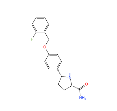 (2S,5R)-5-(4-((2-氟苄基)氧基)苯基)吡咯烷-2-甲酰胺 98+%