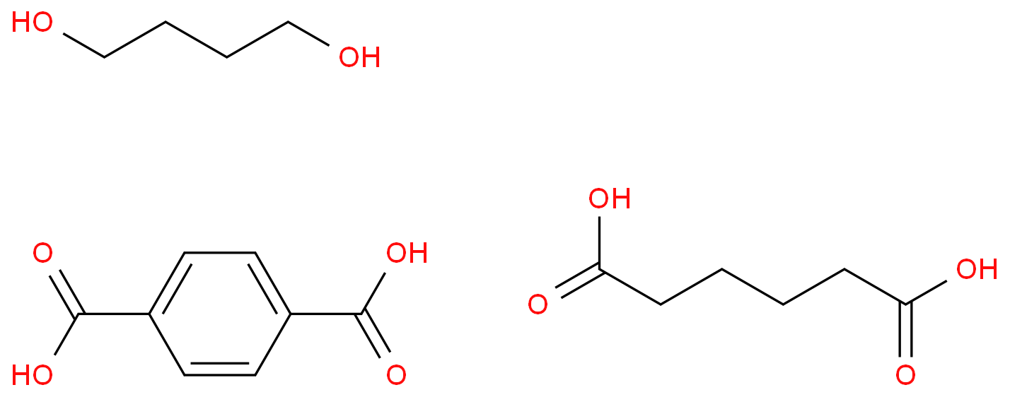 butane-1,4-diol,hexanedioic acid,terephthalic acid