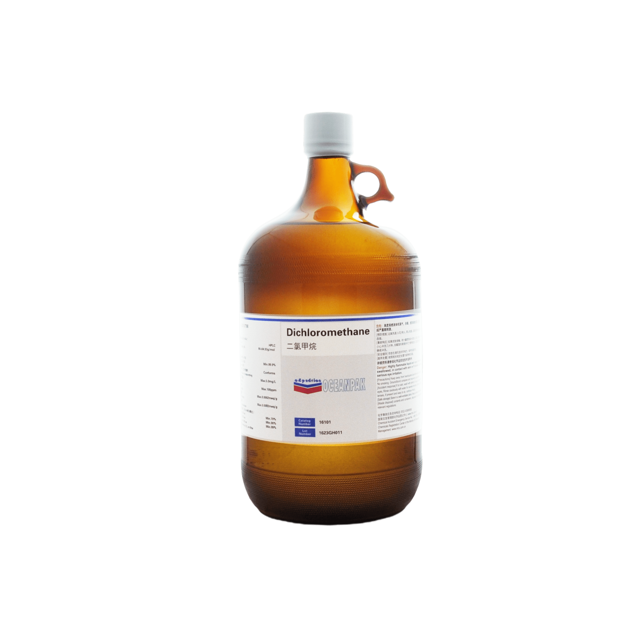 OCEANPAK/欧森巴克 二氯甲烷 HPLC色谱纯 4L/瓶 现货