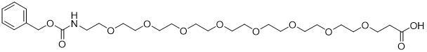 苯甲氧羰酰基八聚乙二醇羧乙基