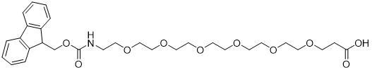 5,8,11,14,17,20-六氧杂-2-氮杂二十三碳二酸 1-(9H-芴-9-基甲基)酯