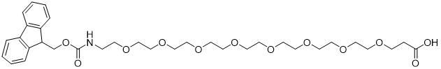 5,8,11,14,17,20,23,26-八氧杂-2-氮杂二十九碳二酸 1-(9H-芴-9-基甲基)酯