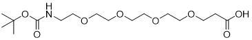 5,8,11,14-四氧杂-2-氮杂十七碳二酸 1-叔丁酯